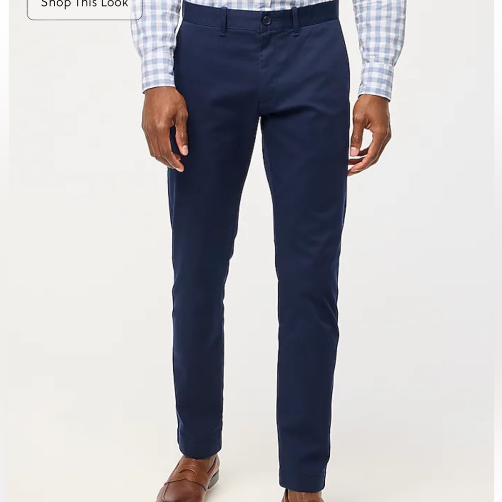 J. Crew Men’s Flex Slim Fit Driggs Pants - Color Navy - Size 29x32